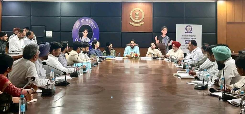 Director of Census Operations Punjab Reviews Progress of Census 2027 Phase1 in Bathinda